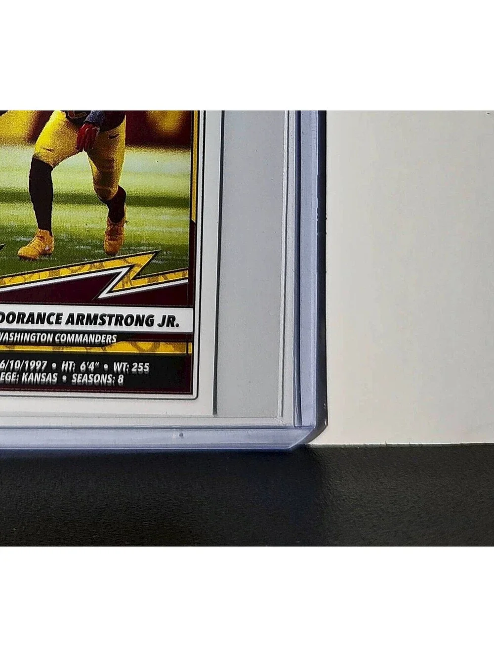 Dorance Armstrong Jr. 2025 Panini NFL #352 Sticker Commanders